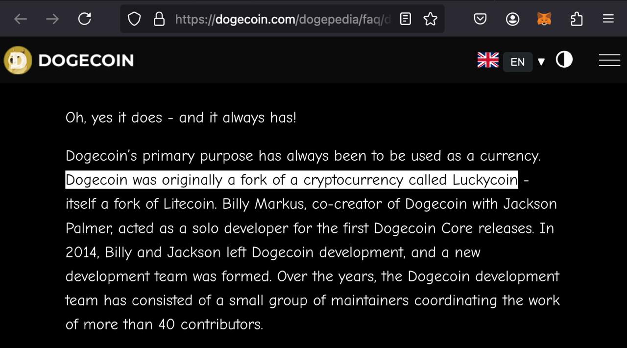 Dogecoin Connection